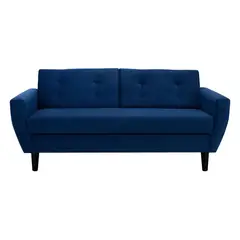 BODEVIR - Sofá 3 cuerpos BOTE 3C 185x80x83 cm Azul Marino