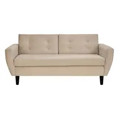 BODEVIR - Sofá 3 cuerpos BOTE 3C 185x80x83 cm Beige