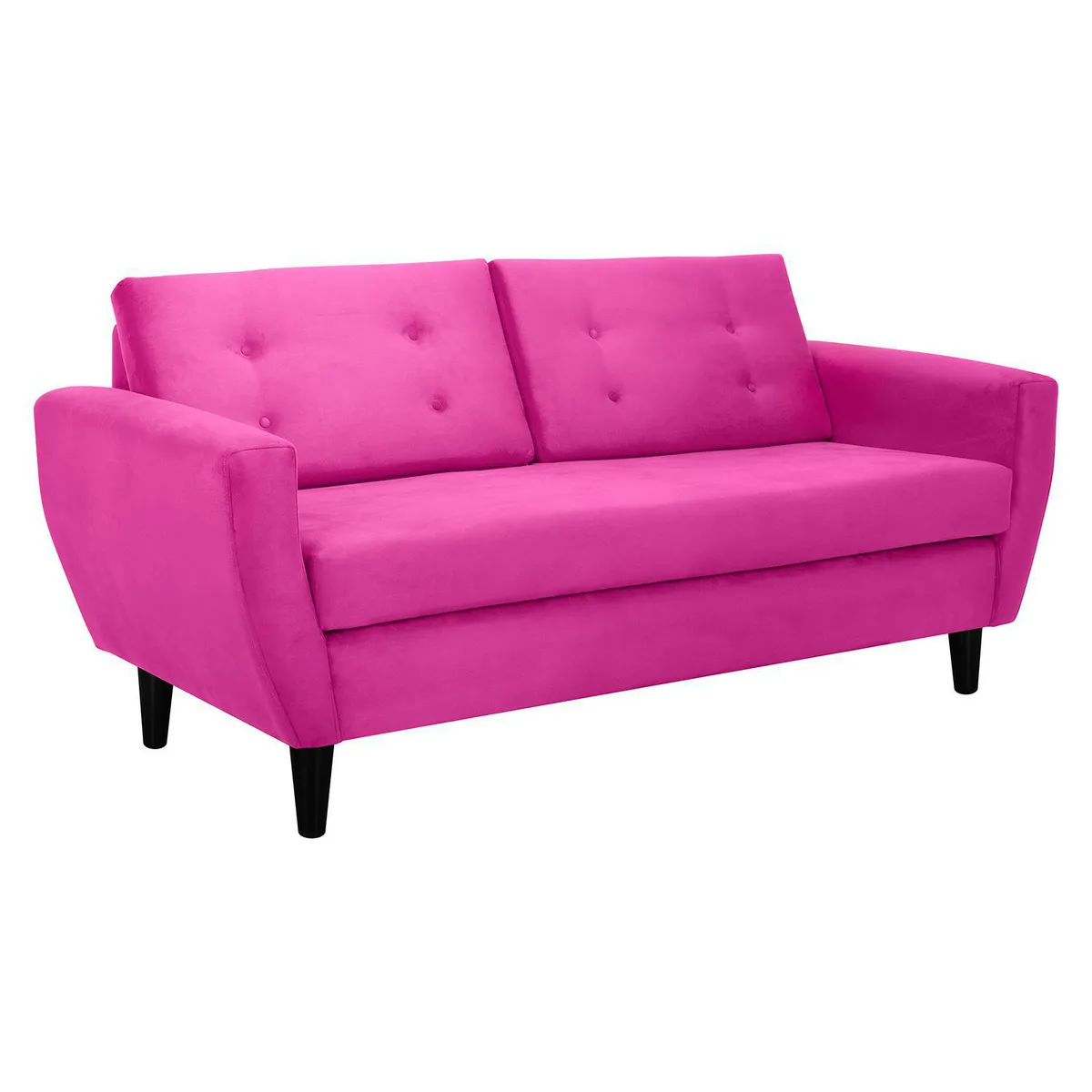 BODEVIR - Sofá 3 cuerpos BOTE 3C 185x80x83 cm Fucsia
