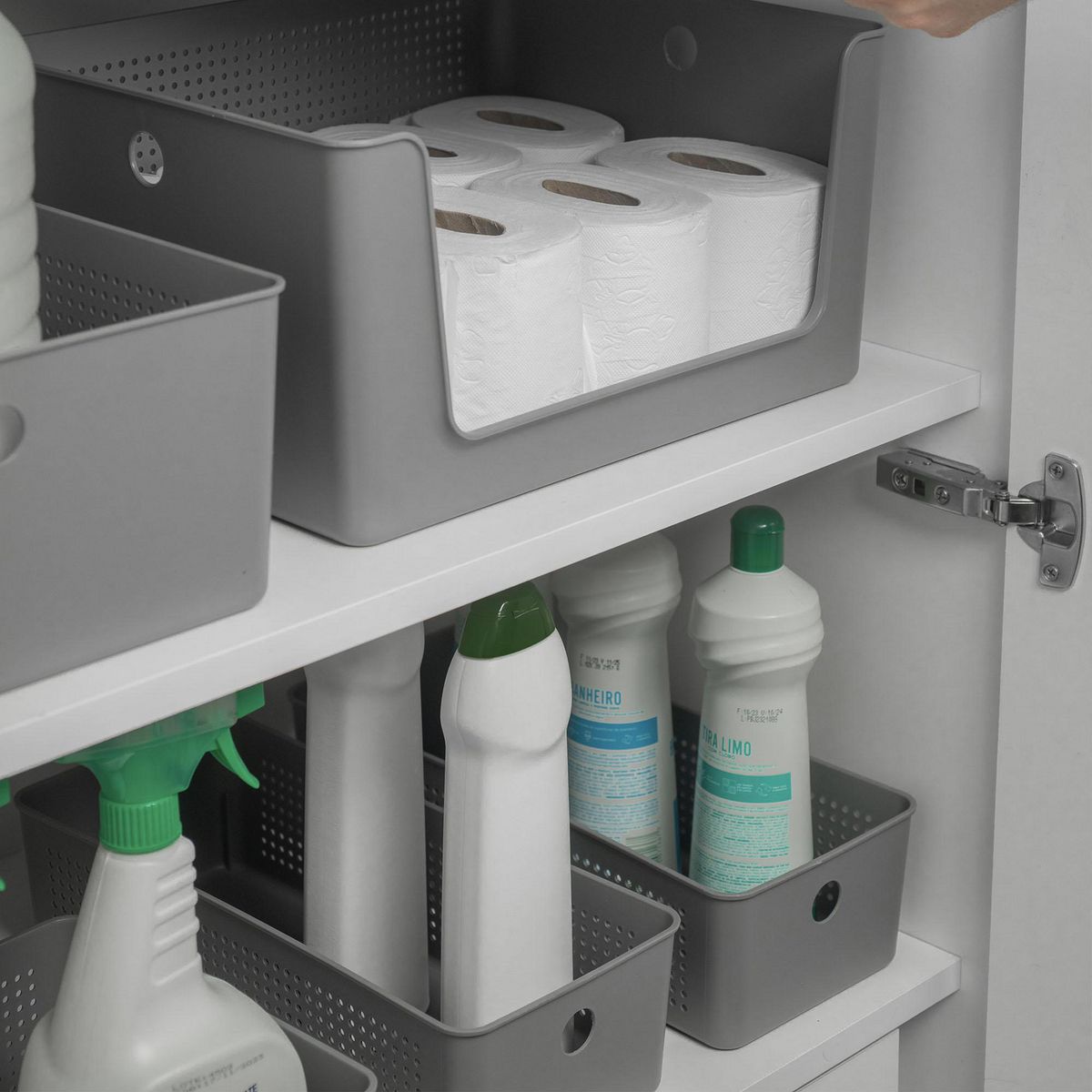 GENERICO - Cesto apertura frontal gris