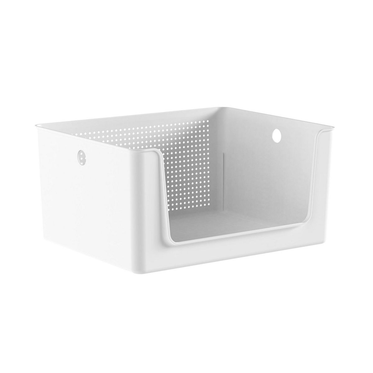 GENERICO - Cesto Apertura Frontal Blanco