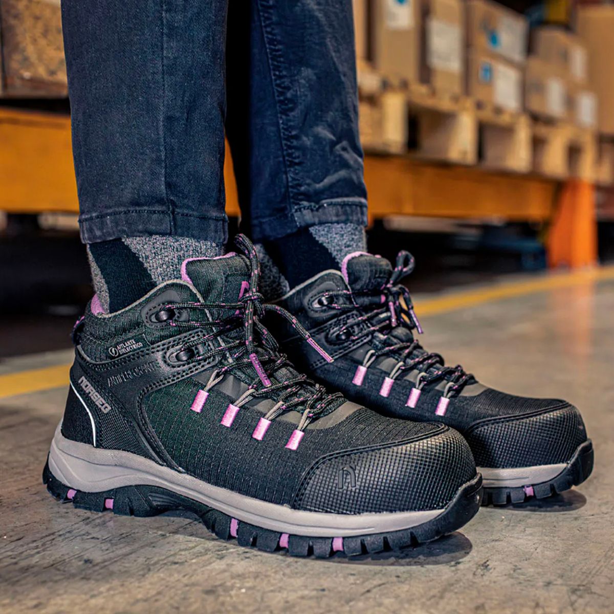 NORSEG - Zapato Seguridad Mujer Talla 36 Oporto CT