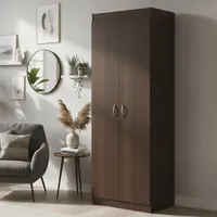 Clóset 2 Puerta(s) 1 Repisa(s) 60xx39,5 cm Chocolate