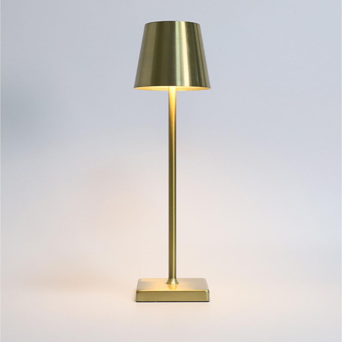 MOOD - Lámpara de Mesa Touch Usb Amarillo 41x54 cm