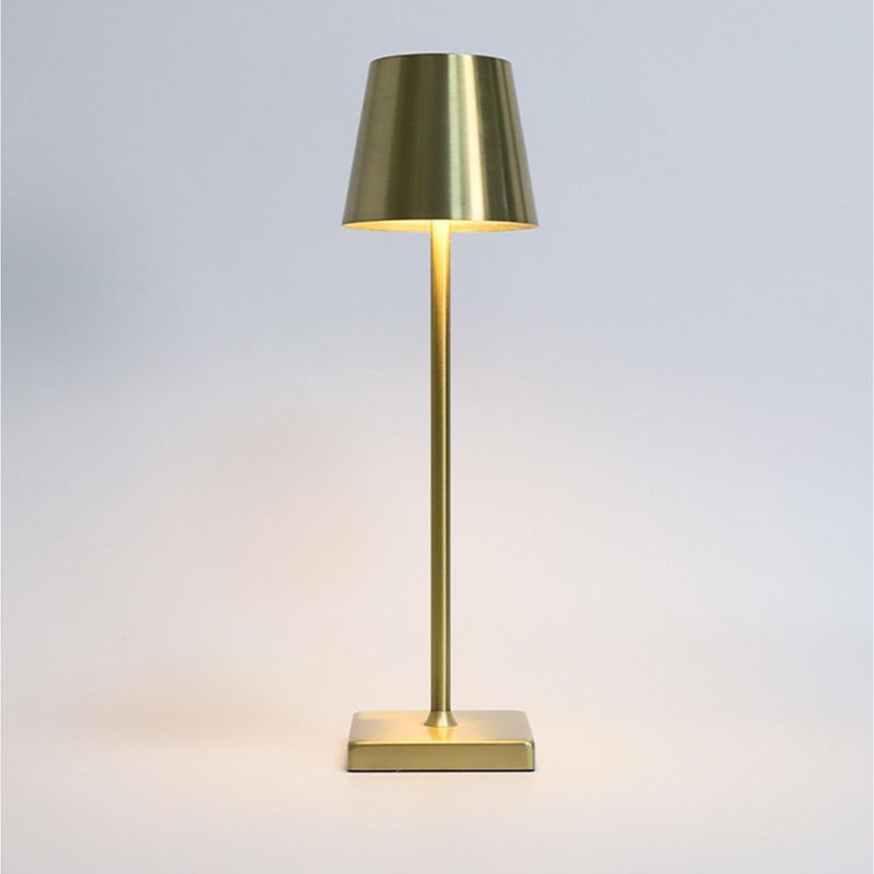 MOOD - Lámpara de Mesa Touch Usb Amarillo/Dorado 41x54 cm