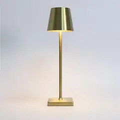 MOOD - Lámpara de Mesa Touch Usb Dorado 3.2 W 41x54 cm