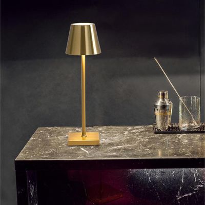 Imagen 2 del producto Lámpara de Mesa Touch Usb Amarillo 41x54 cm