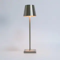 MOOD - Lámpara de Mesa Touch Usb Gris/Plata 3.2 W 41x54 cm