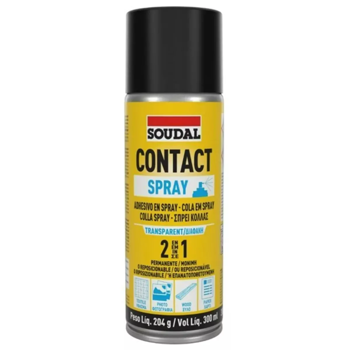 SOUDAL - Adhesivo Contacto en Spray 300 ml