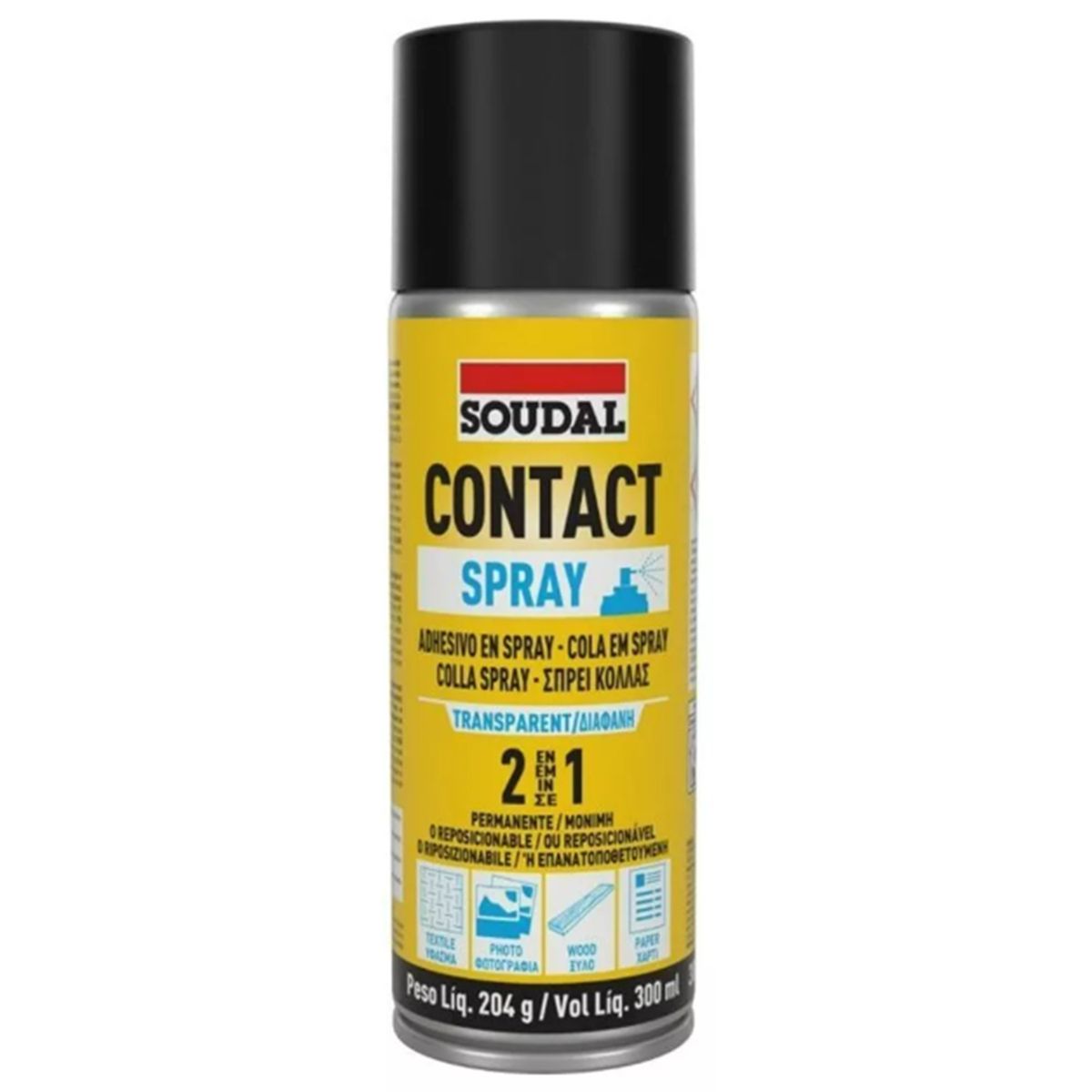 SOUDAL - Adhesivo Contacto en Spray 300 ml