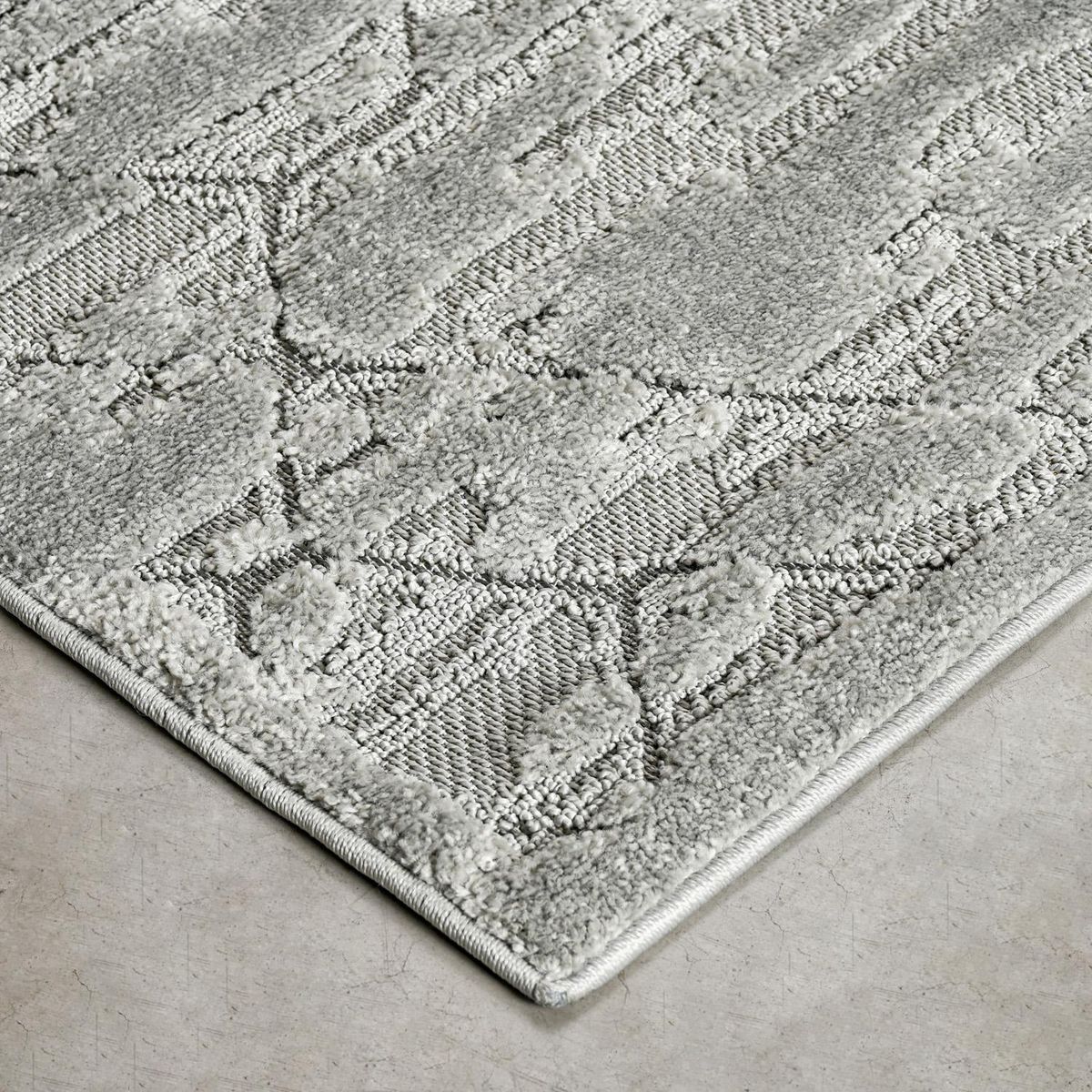 ELEMENTS BY CANNON - Alfombra Inca 200x280 cm Gris