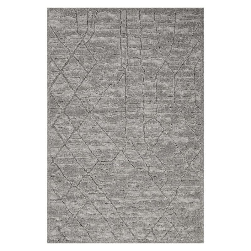 CANNON - Alfombra Inca 160x235 cm Gris