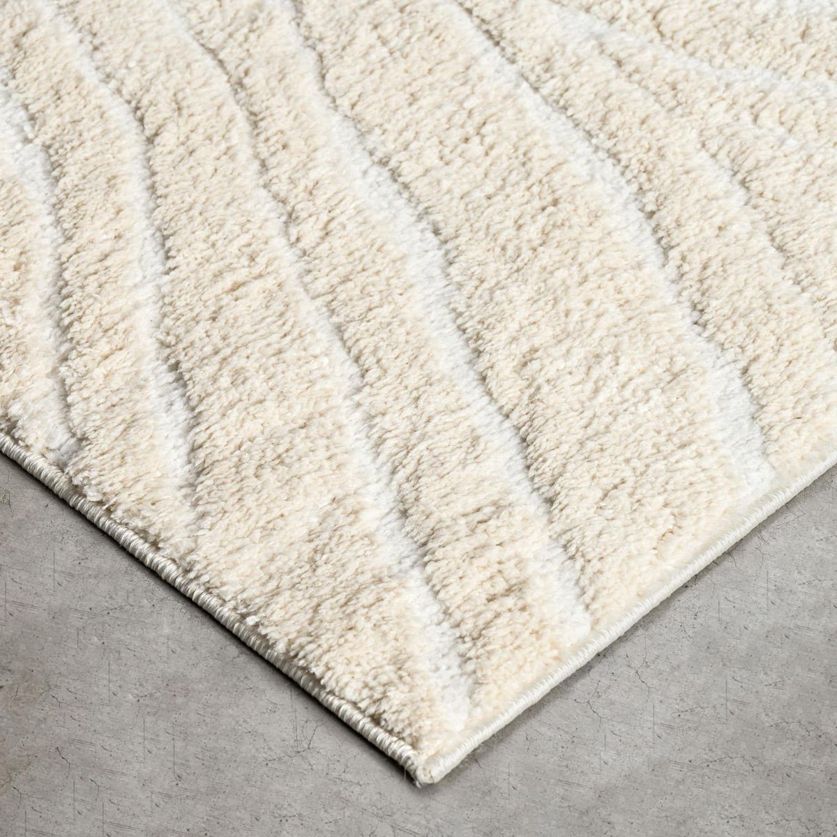 ELEMENTS BY CANNON - Alfombra Vein 200x280 cm Beige