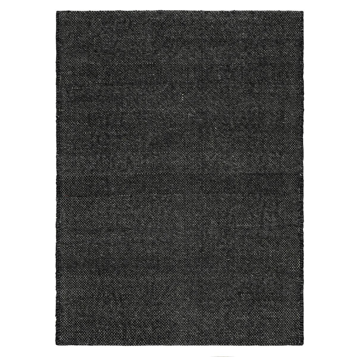 CANNON - Alfombra Topstitch 160x235 cm Lana Gris