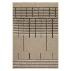 CANNON - Alfombra Bars 200x290 cm Café