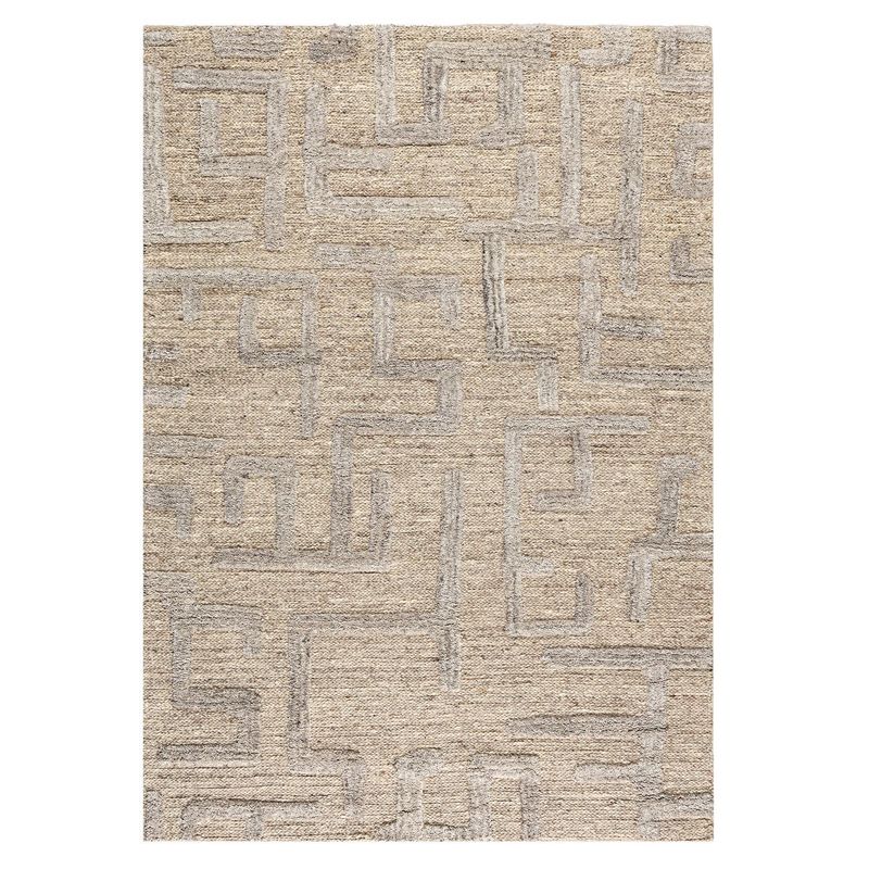 CANNON - Alfombra Kenya 170x240 cm Lana Beige