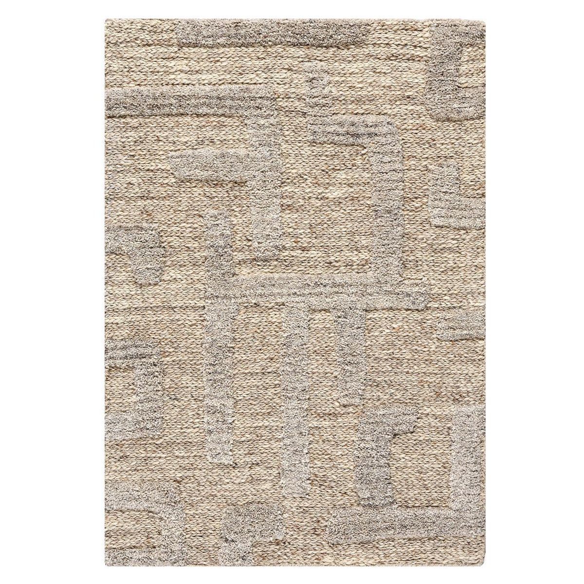 CANNON - Alfombra Kenya 80x120 cm Lana Beige