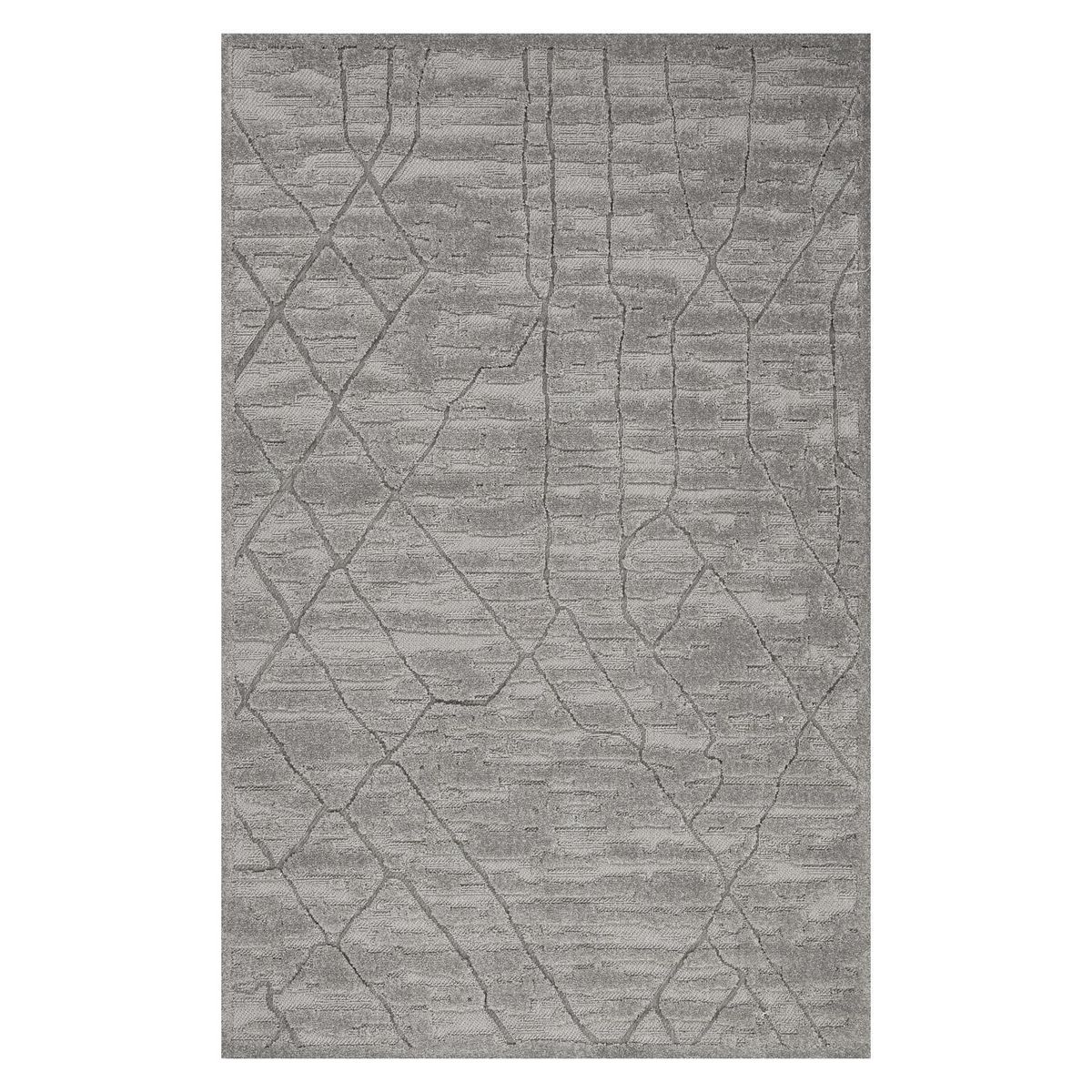 ELEMENTS BY CANNON - Alfombra Inca 80x120 cm Gris