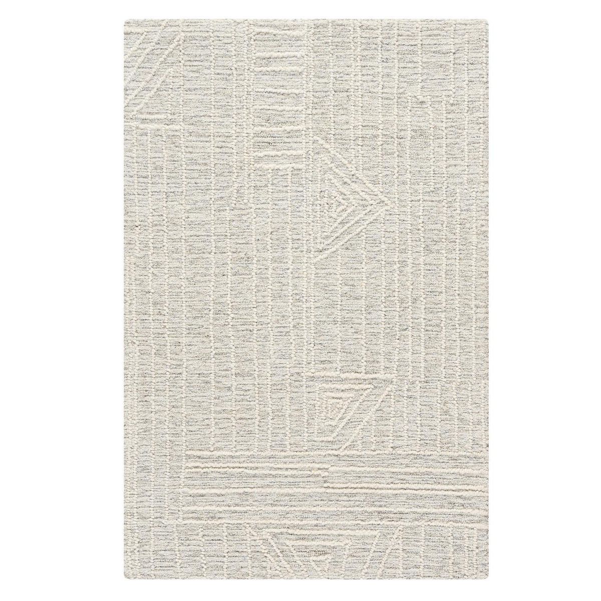 CANNON - Alfombra Hobson 80x120 cm Lana Beige