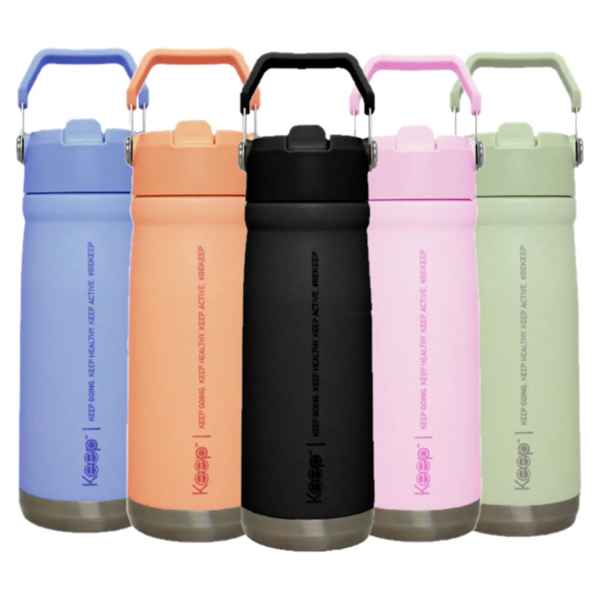 KEEP - Botella Insulada 650 ml Acero Inoxidable Surtido