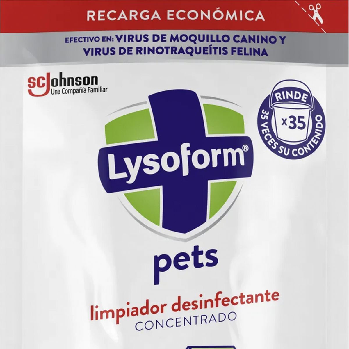 LYSOFORM - Limpiador Concentrado Pets Doypack 400 ml