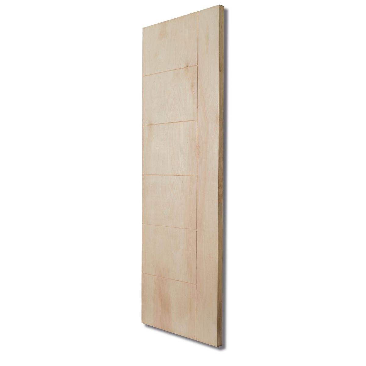 HOLZTEK - Puerta Madera de Eucaliptus Antuco Natural