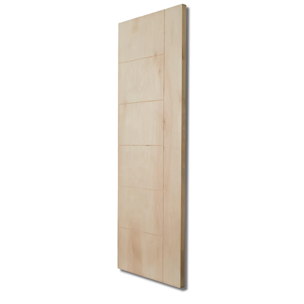 HOLZTEK - Puerta Madera de Eucaliptus Antuco Natural