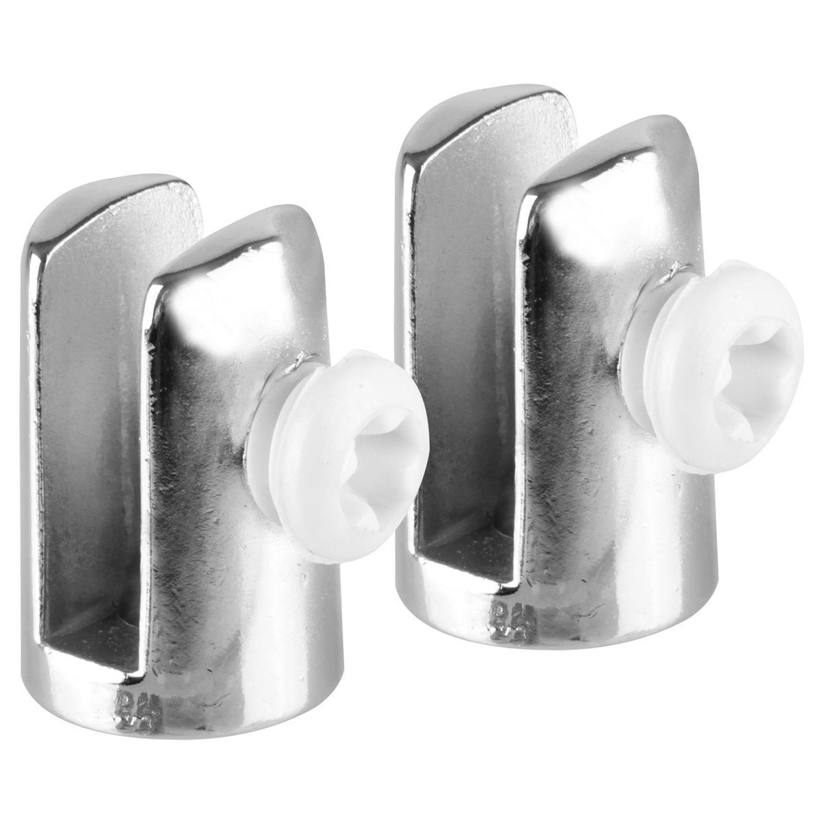 REY - Soporte para repisa de vidrio 15 mm