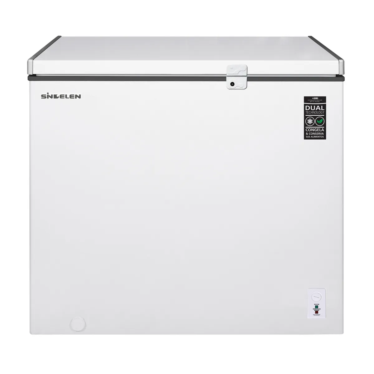 SINDELEN - Freezer Horizontal 194 Litros Blanco SFH-202BL
