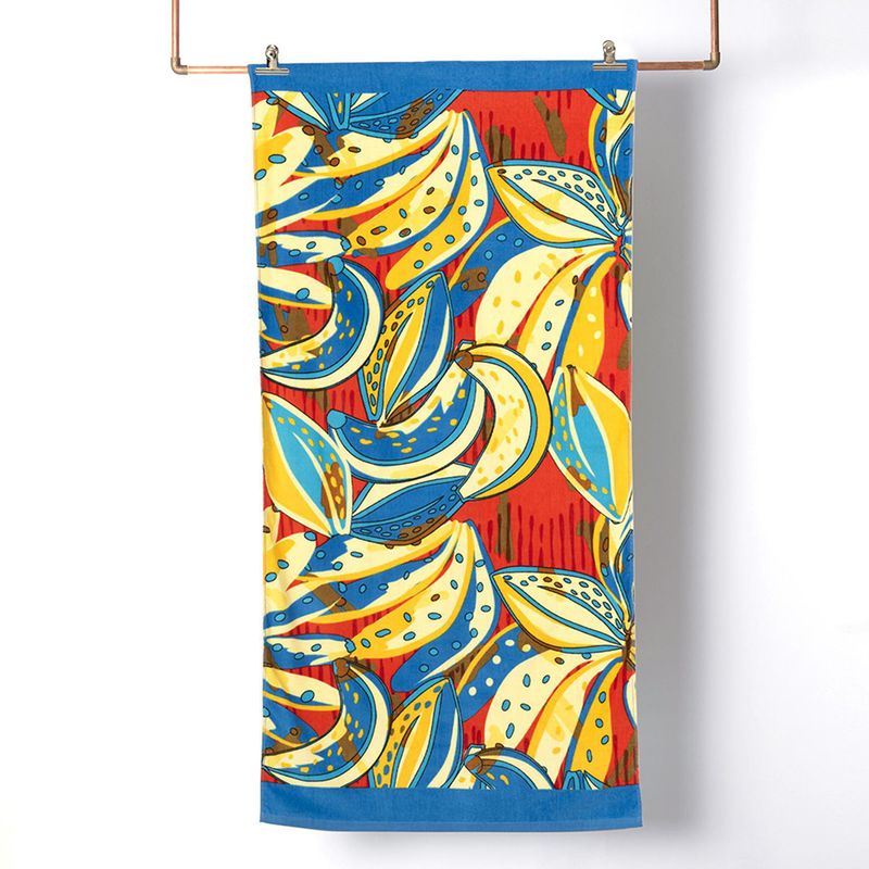 MASHINI - Toalla Playa  300 gr Algodón 70x150 cm Multicolor