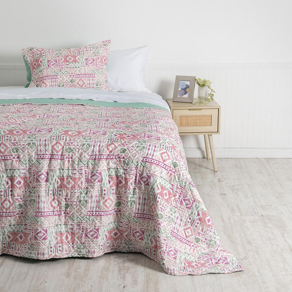 MASHINI - Quilt 1.5 plazas Kiddo Multicolor 