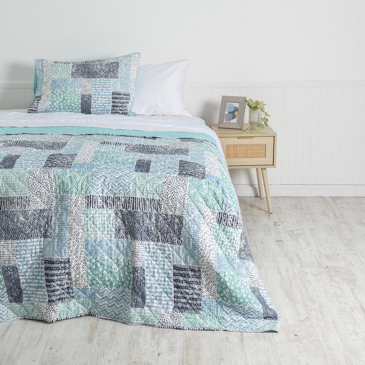 MASHINI - Quilt 1.5 plazas Lois Multicolor