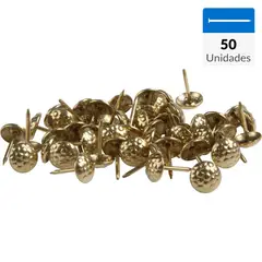 FACTA - Clavo tapicero 10 mm 50 unidades bronce