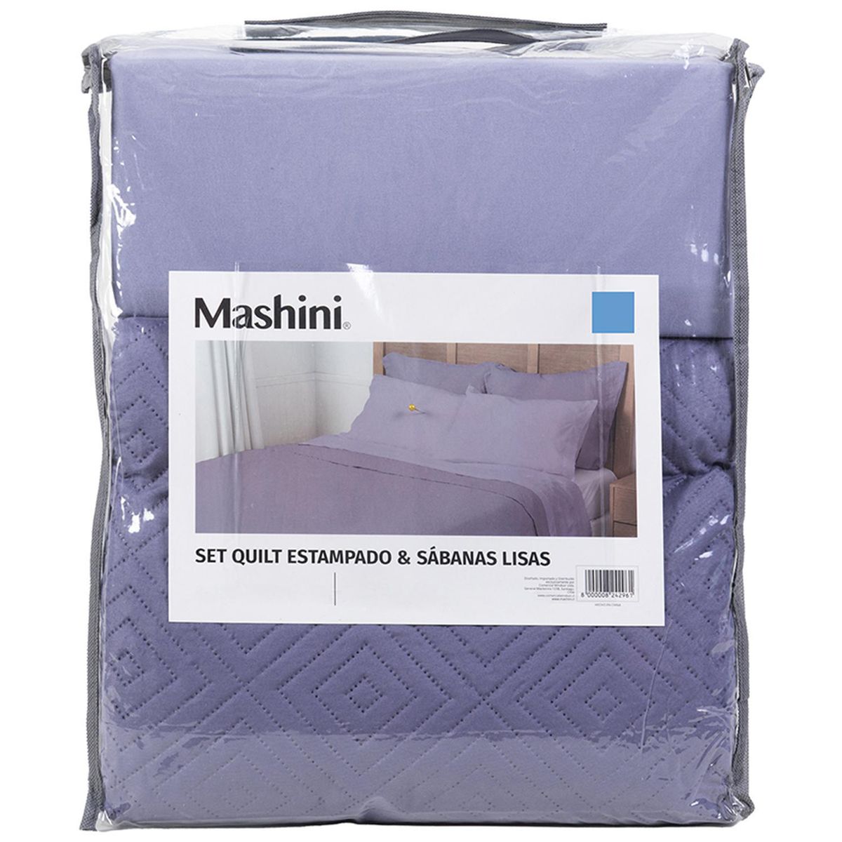 MASHINI - Set Quilt + Sabana Liso