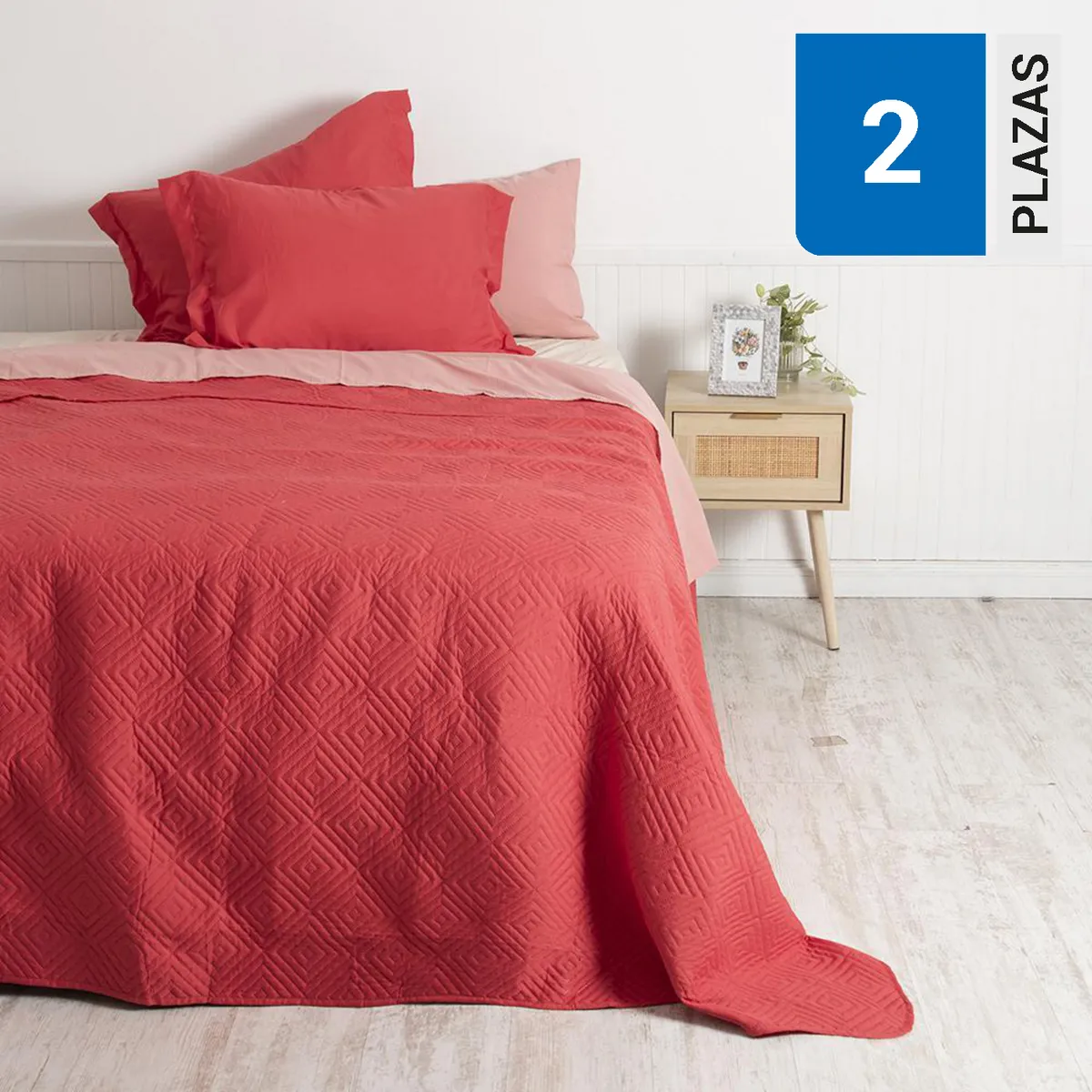 MASHINI - Set Quilt + Sabana Liso