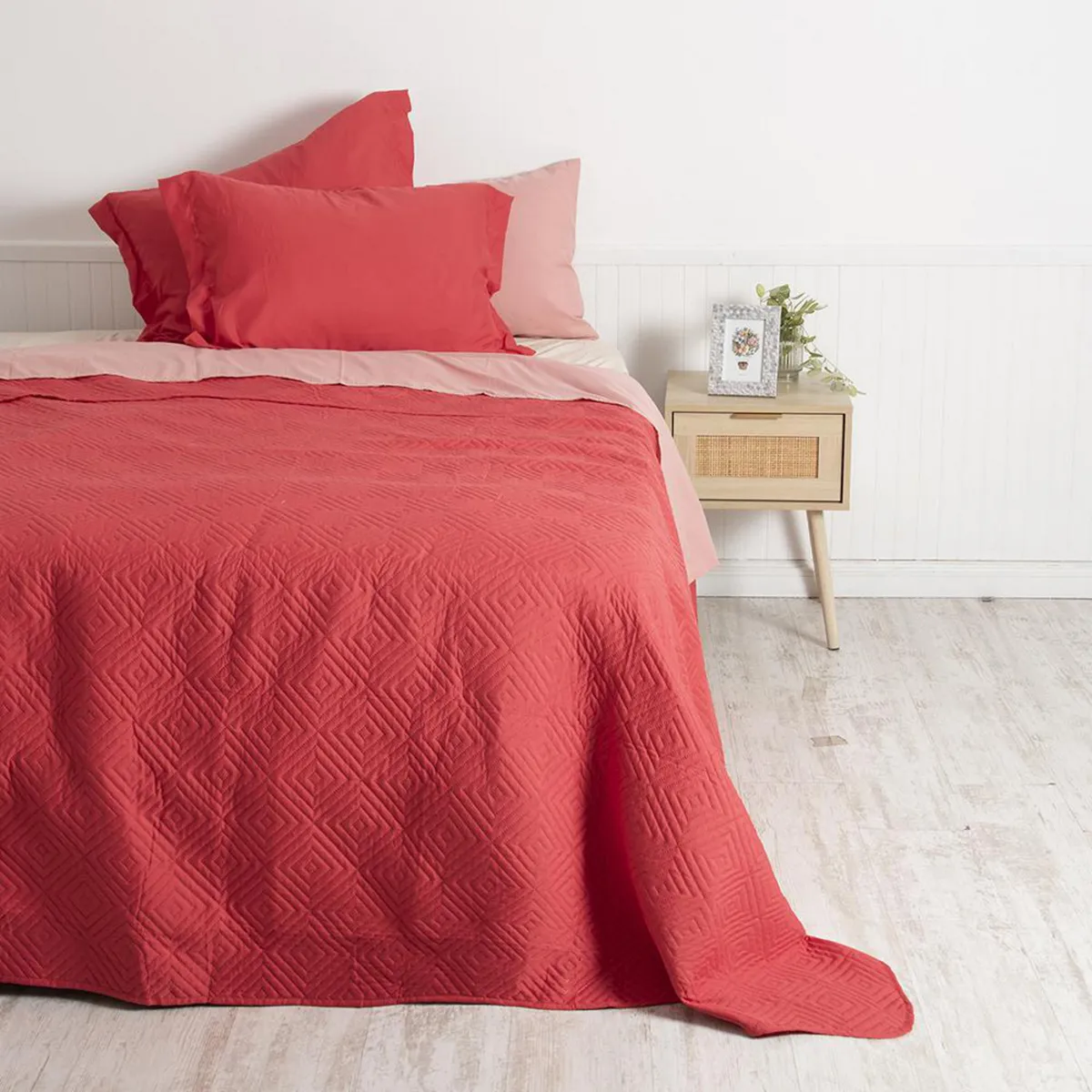 MASHINI - Set Quilt + Sabana Liso