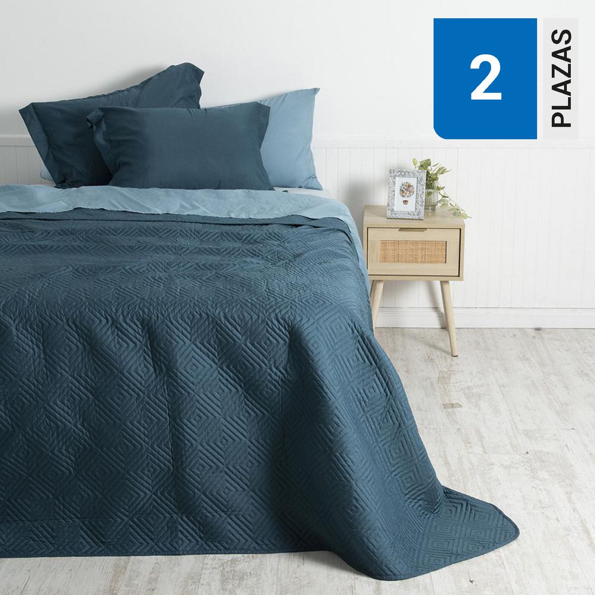 MASHINI - Set Quilt + Sabana Liso