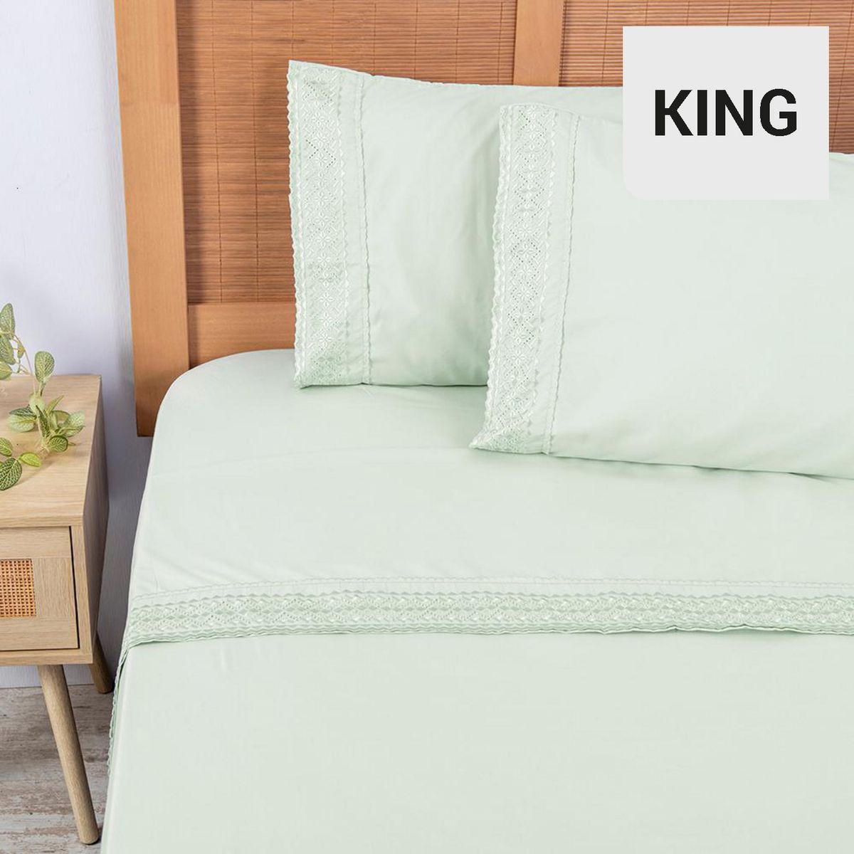 PLUMETTI - Sabana Diseño King Verde