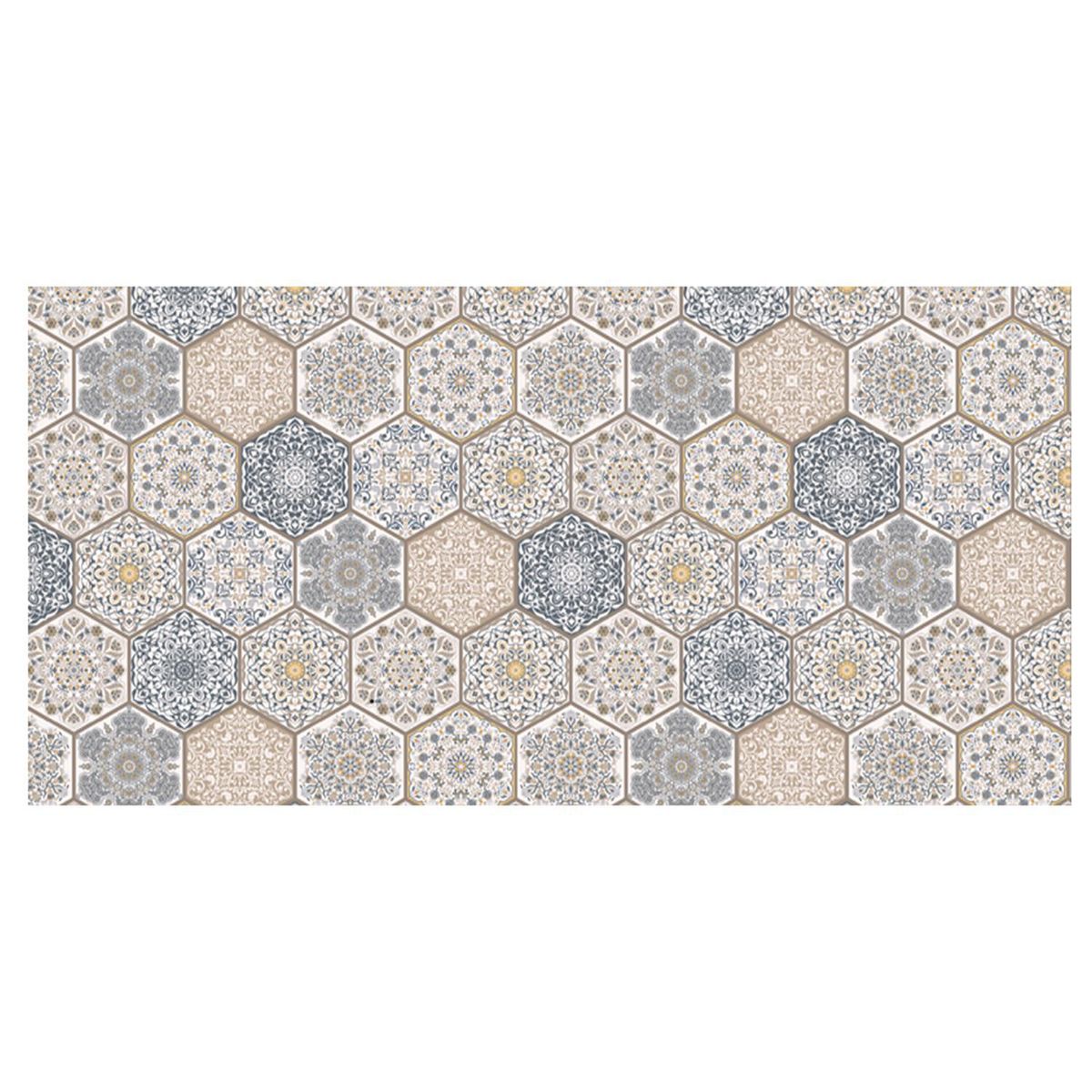 DAVANTI - Alfombra Cocina Baldo Griego 60x120 cm PVC Estampado