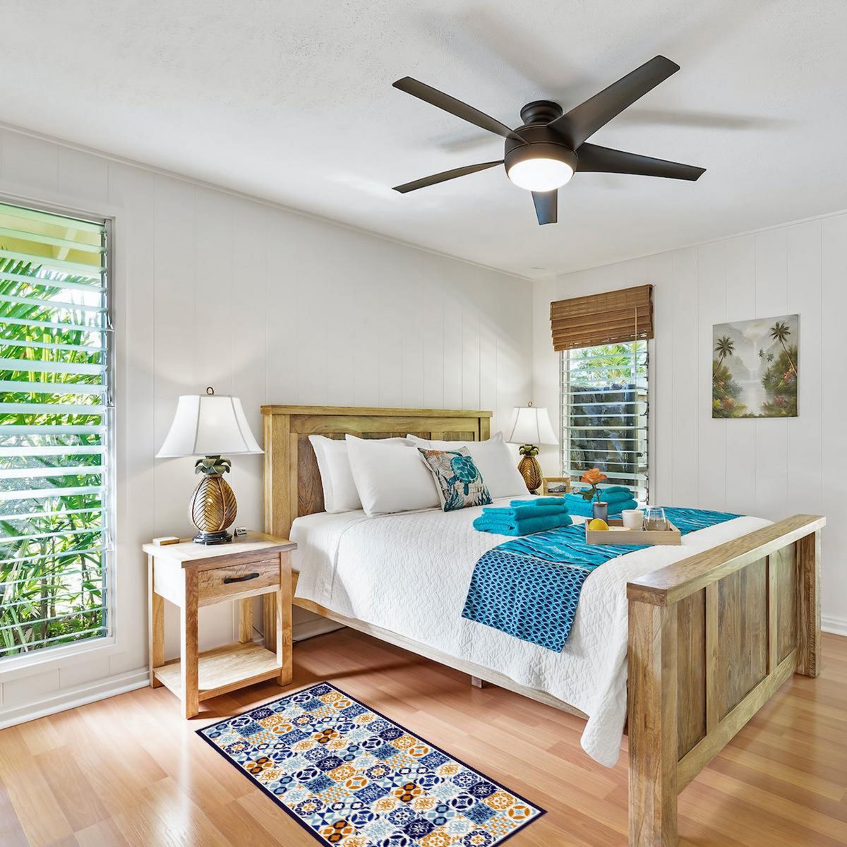 DAVANTI - Alfombra Cocina Baldo Medit 60x120 cm PVC Estampado