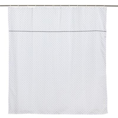 Imagen 2 del producto Set Baño 7P Blanco Flores Grises