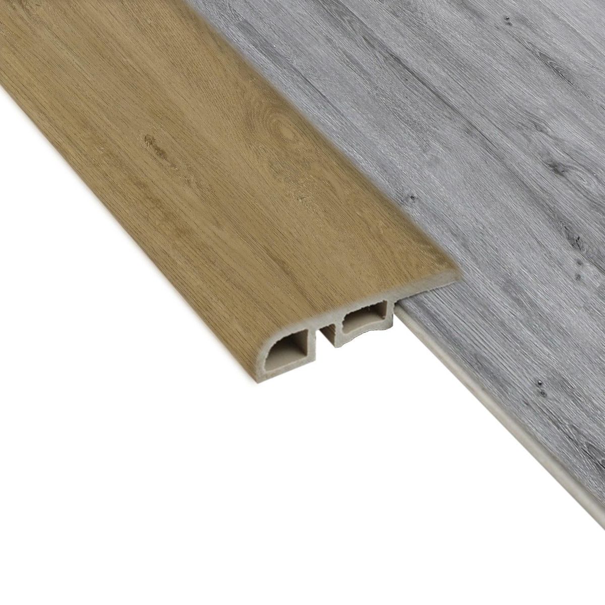 HOGA - Cubrejunta Reductor PVC 2mt x 45mm Abedul