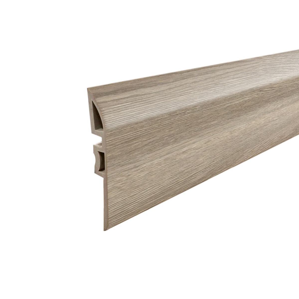 HOGA - Cubrejunta Reductor PVC 2mt x 45mm Gris Oak