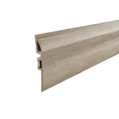 HOGA - Cubrejunta Reductor PVC 2mt x 45mm Gris Oak