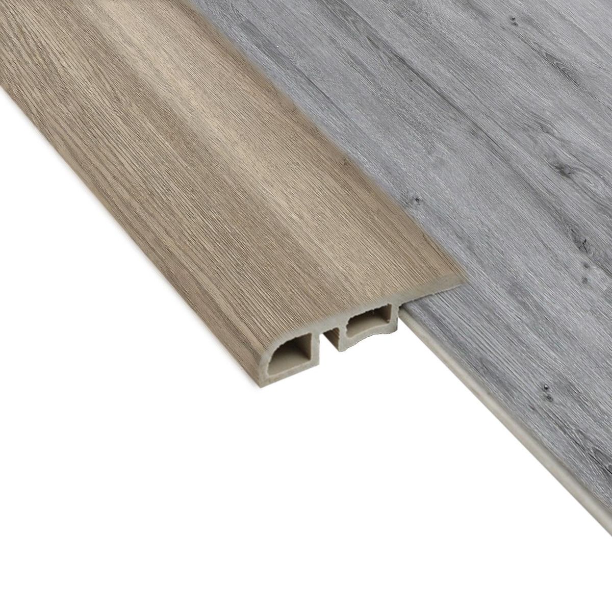 HOGA - Cubrejunta Reductor PVC 2mt x 45mm Gris Oak