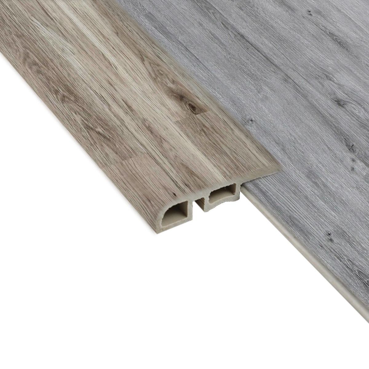 HOGA - Cubrejunta Reductor PVC 2mt x 45mm Rústico Haya