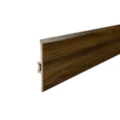HOGA - Moldura T PVC 2mt x 45mm Café