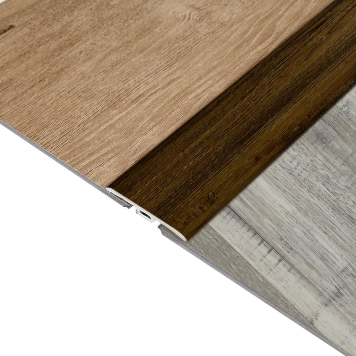 HOGA - Moldura T PVC 2mt x 45mm Café