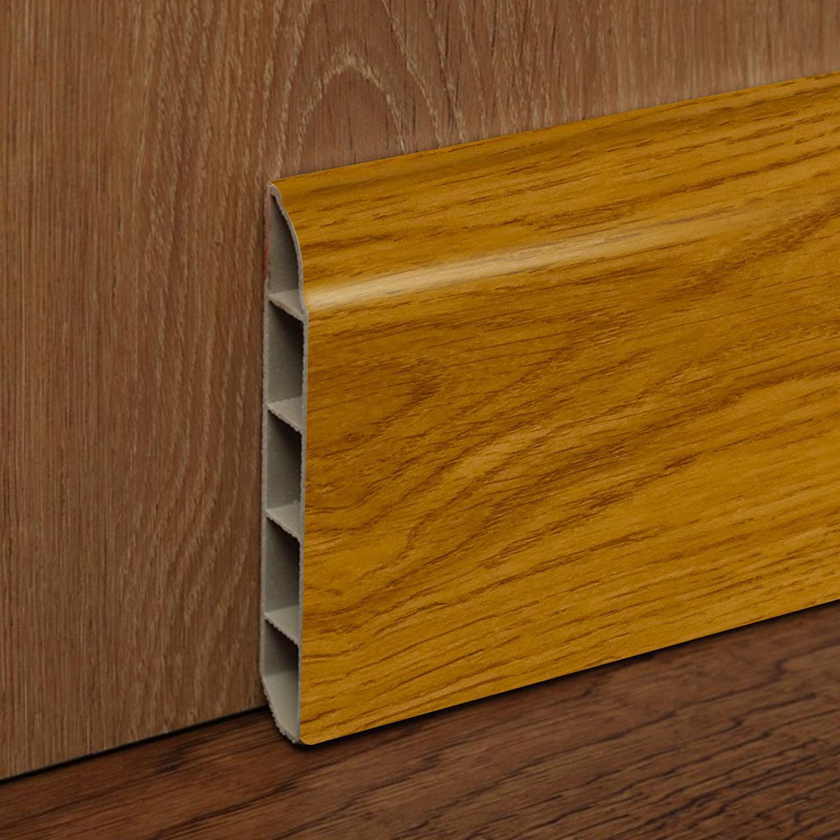 HOGA - Guardapolvo PVC 2mt x 80mm Haya