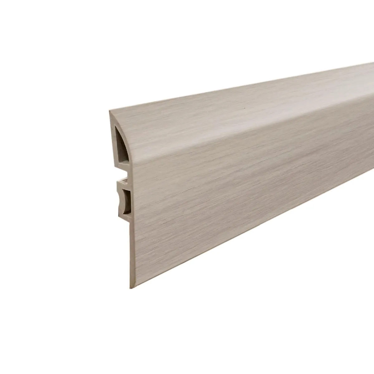 HOGA - Cubrejunta Reductor PVC 2mt x 45mm Blanco